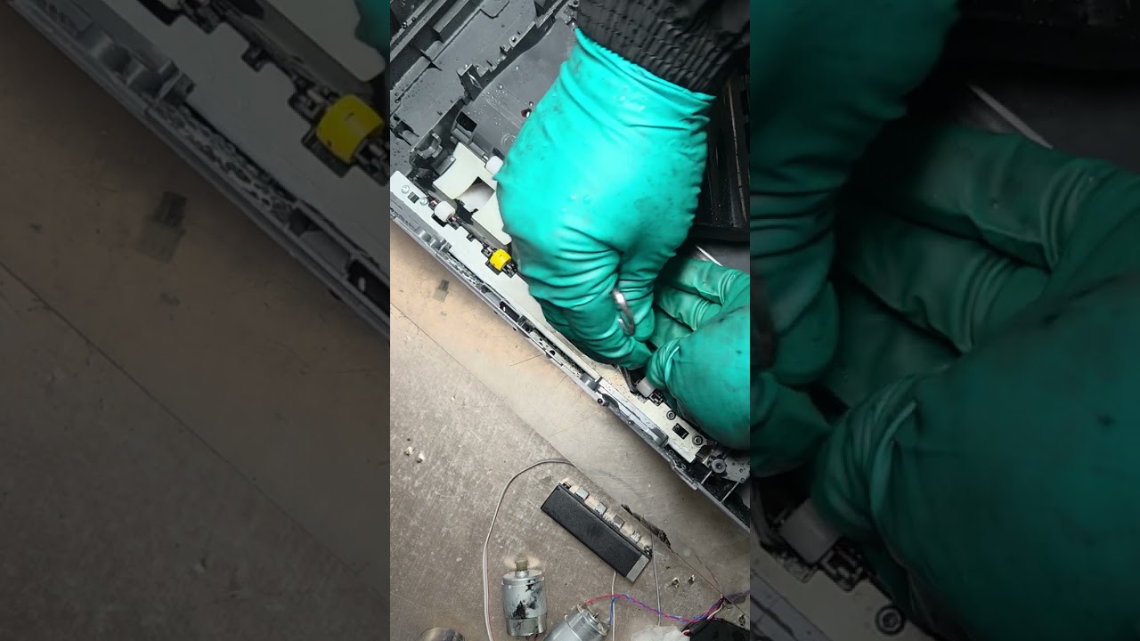 Hp 도 인정한 급지 핀치롤로 내부 손상