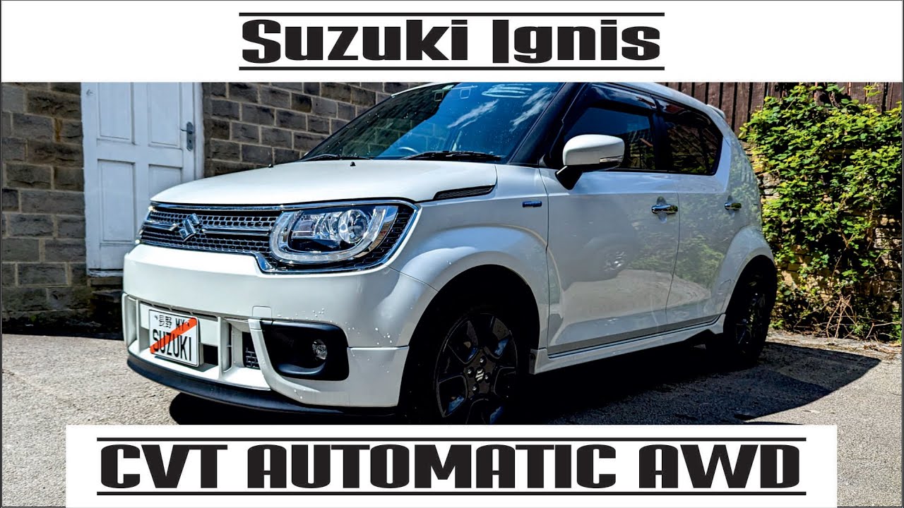 Unique Suzuki Ignis - All Wheel Drive AND Automatic CVT gearbox.