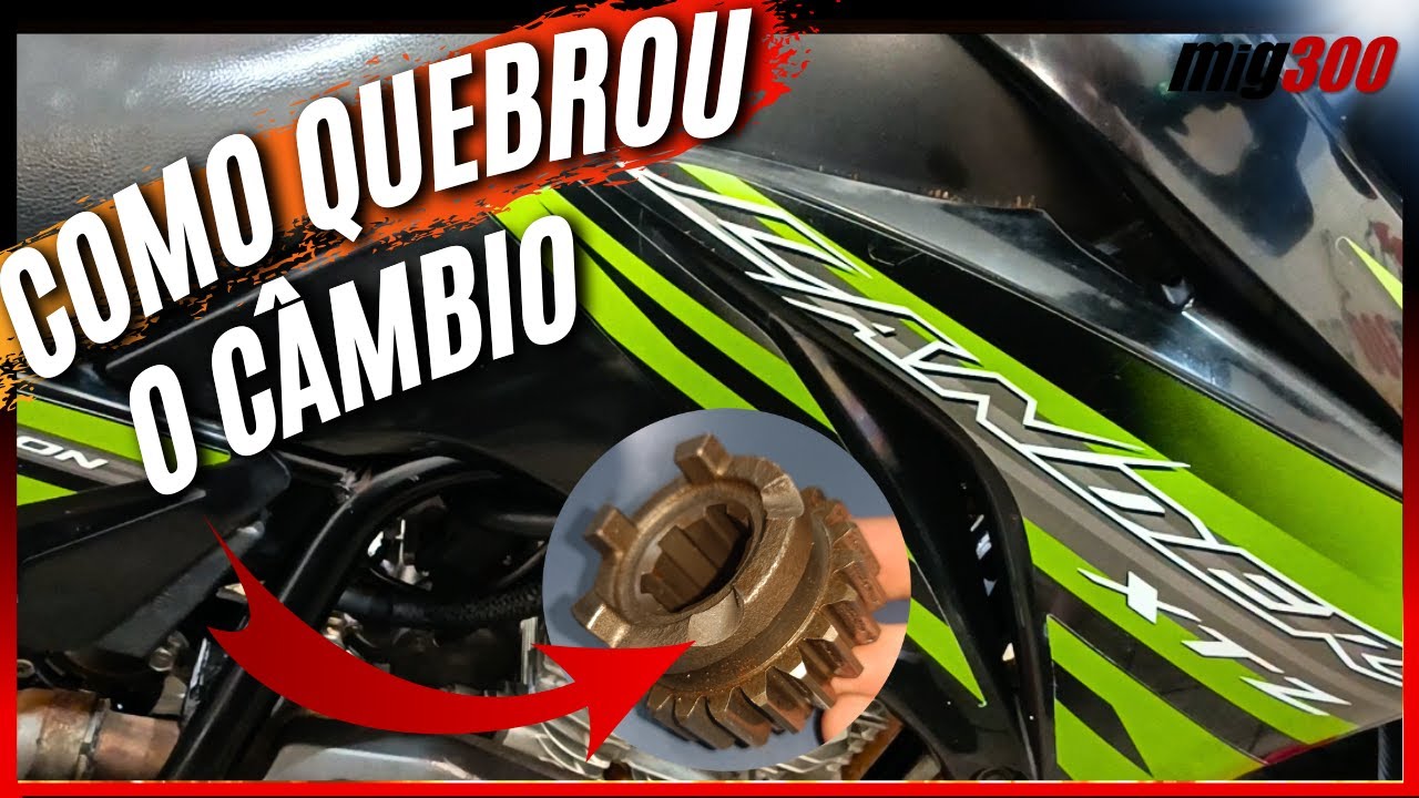 YAMAHA XTZ 250 LANDER - MOTOR COMPLETO E FINALIZADO | Saiba porque a engrenagem do câmbio quebrou!