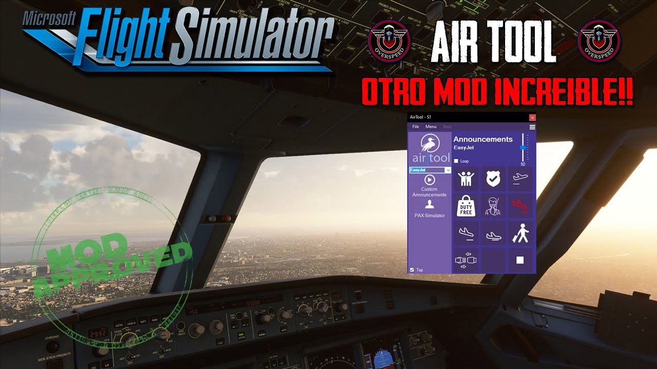 LukeAirTool: Tus vuelos en FS2020 aun mas realistas con este MOD gratis.