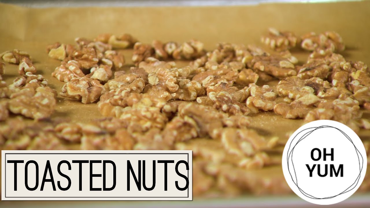 Professional Baker Teaches You How To Make ROASTED NUTS!