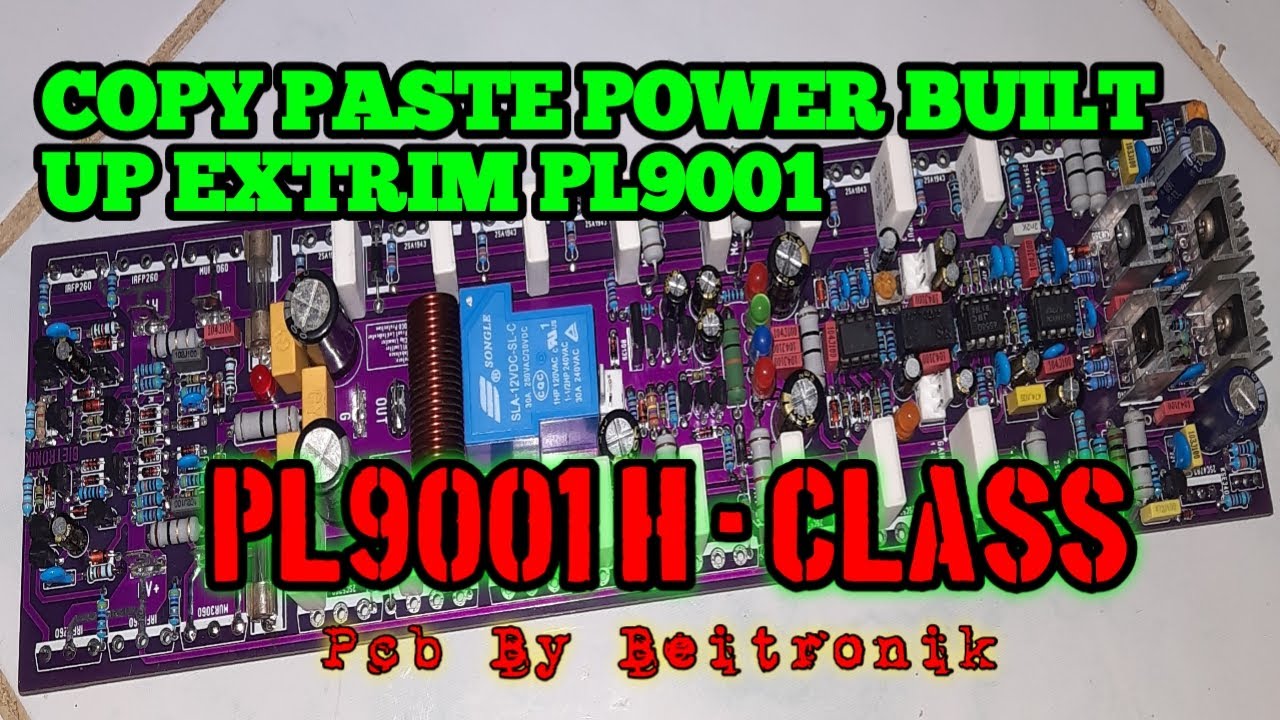 Tes Driver Power Class H Cloning Power Built Up Extrim PL9001