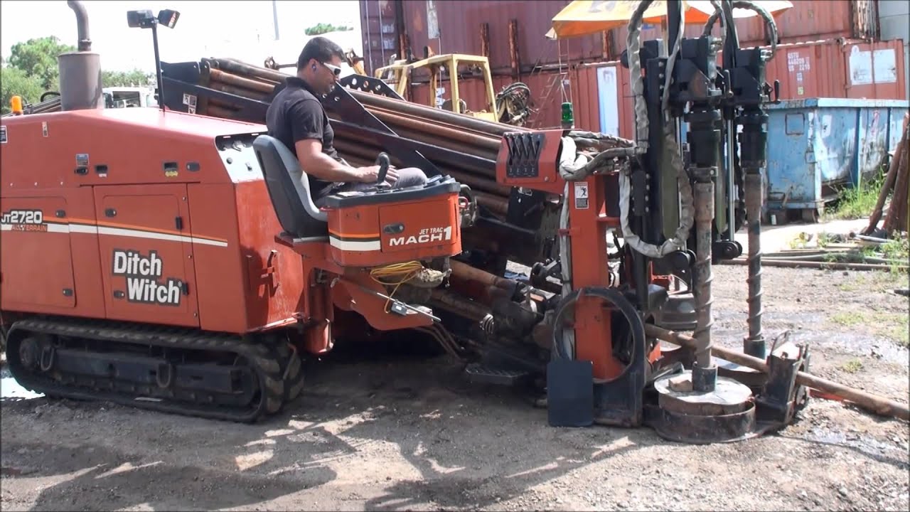 2007 Ditch Witch JT2720 All Terrain -Drill Test-