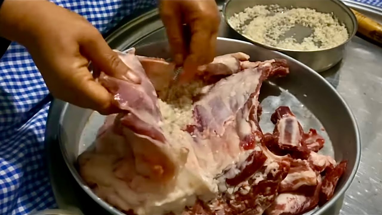 KÖYDE KABURGA DOLMASI YAPTIK