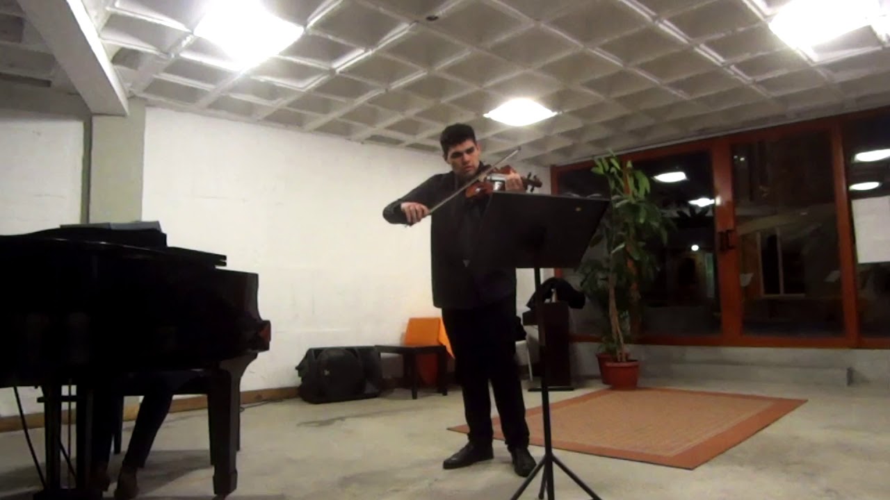 Benjamín Tomas Pérez - Violin - OA Audition 2021