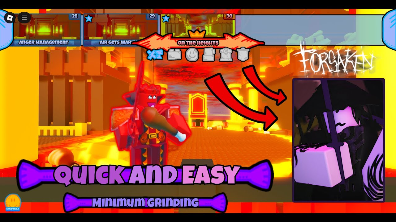 The Battle Bricks - 1 Star, On The Heights Guide (THE BATTLE BRICKS x FORSAKEN + DIE OF DEATH)