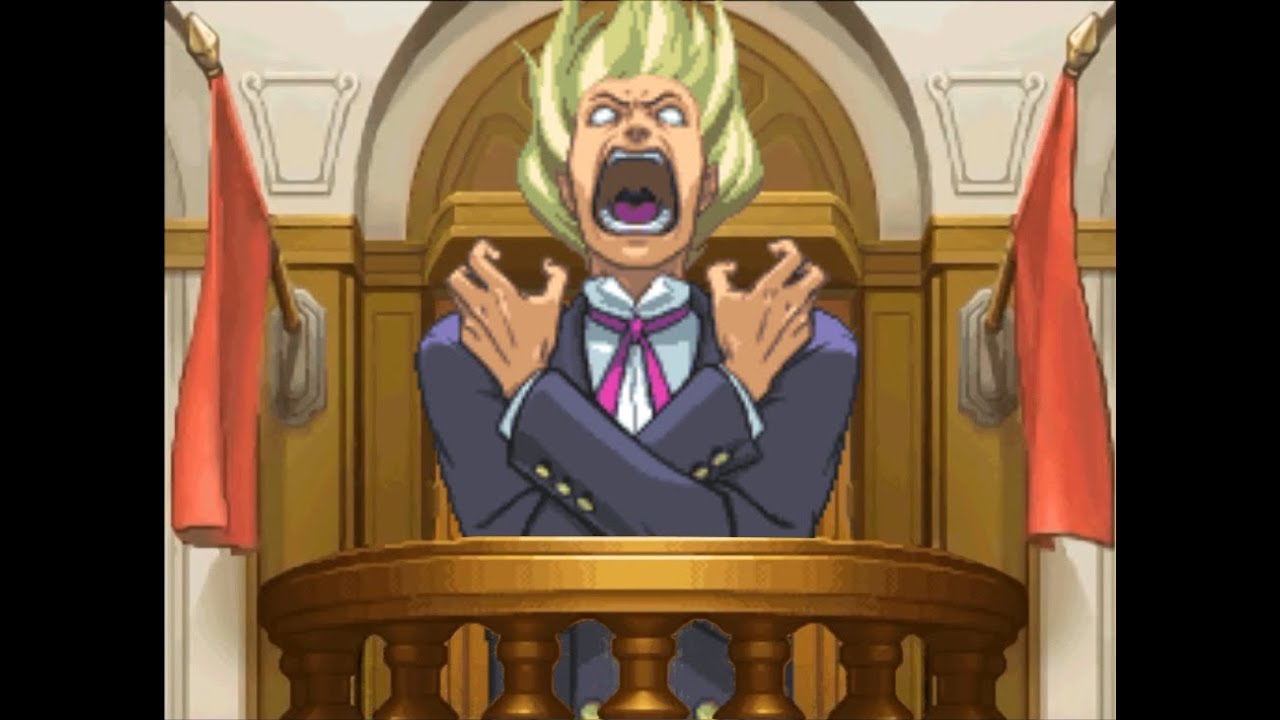 Apollo Justice: Ace Attorney - Kristoph Gavin - Press & Breakdown