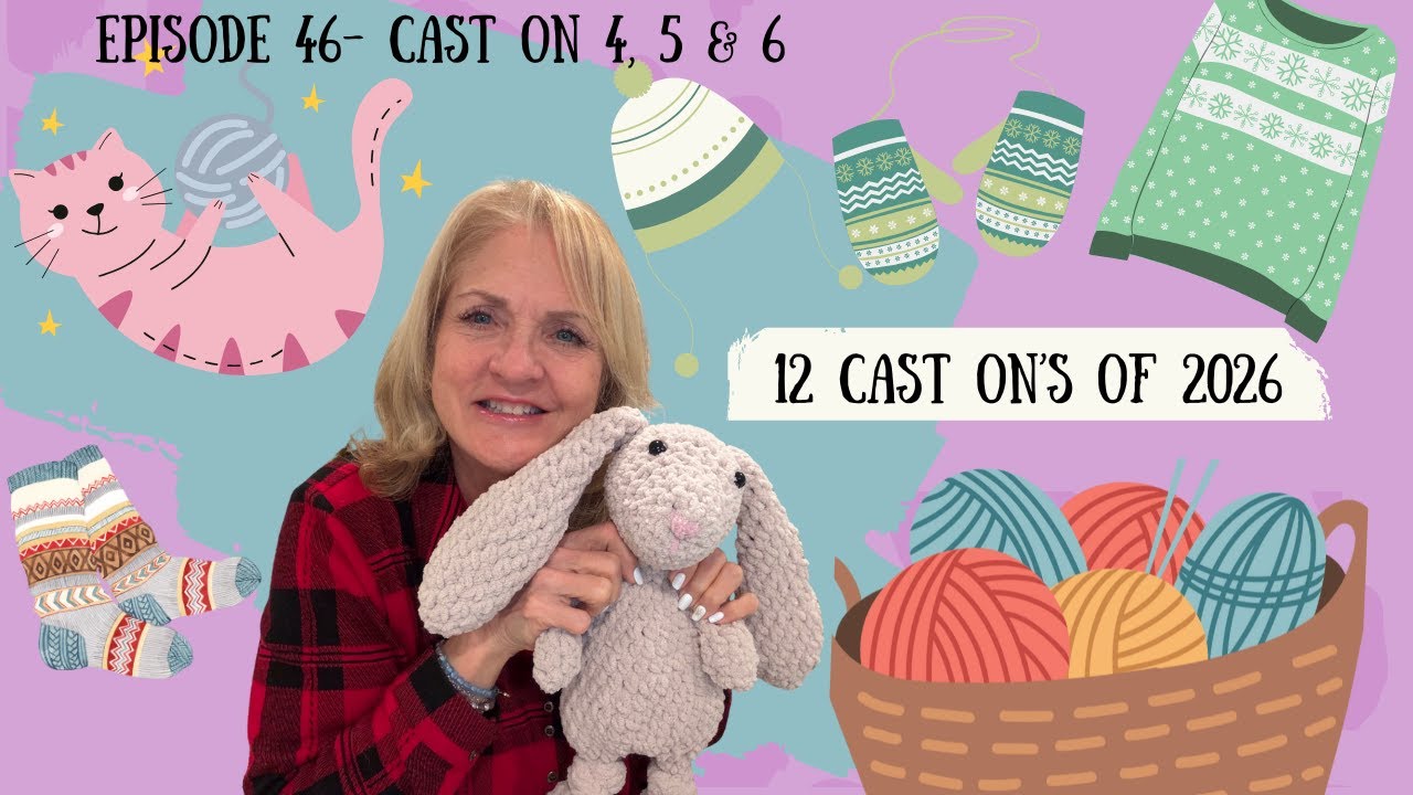 12 Cast On's of 2026 -Knitting Crochet & Amigurumi #yny12castons2026