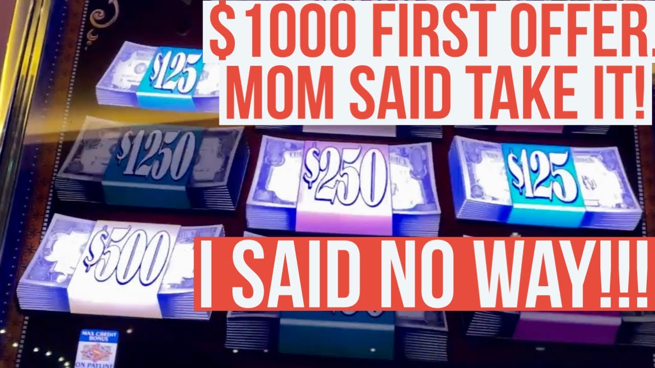 Mom Is Spinning $50 Top Dollar & $25 Double Double Diamond And Double Diamond.