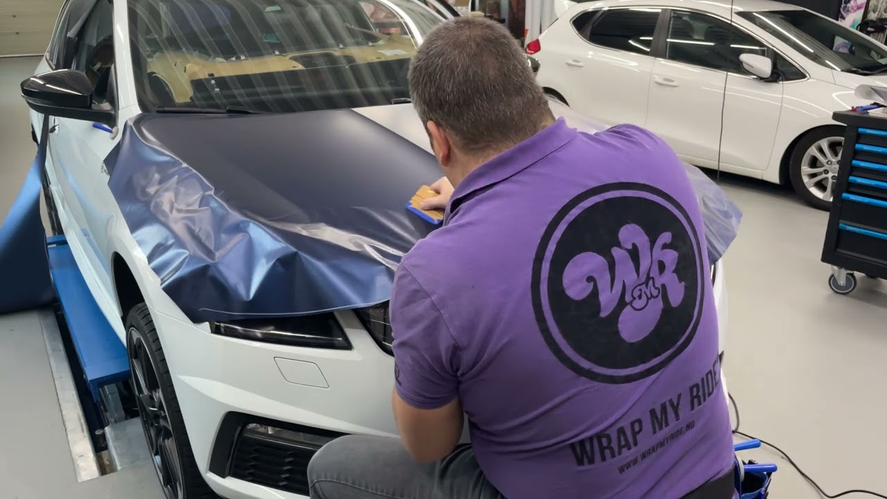 Real time wrapping a hood in KPMF