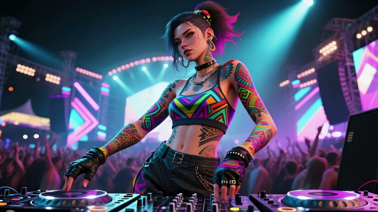 Under the Electric Sky - Synthwave EDM Anthem | Driving Rhythm, Pulsating Bass, Atmospheric Vibes