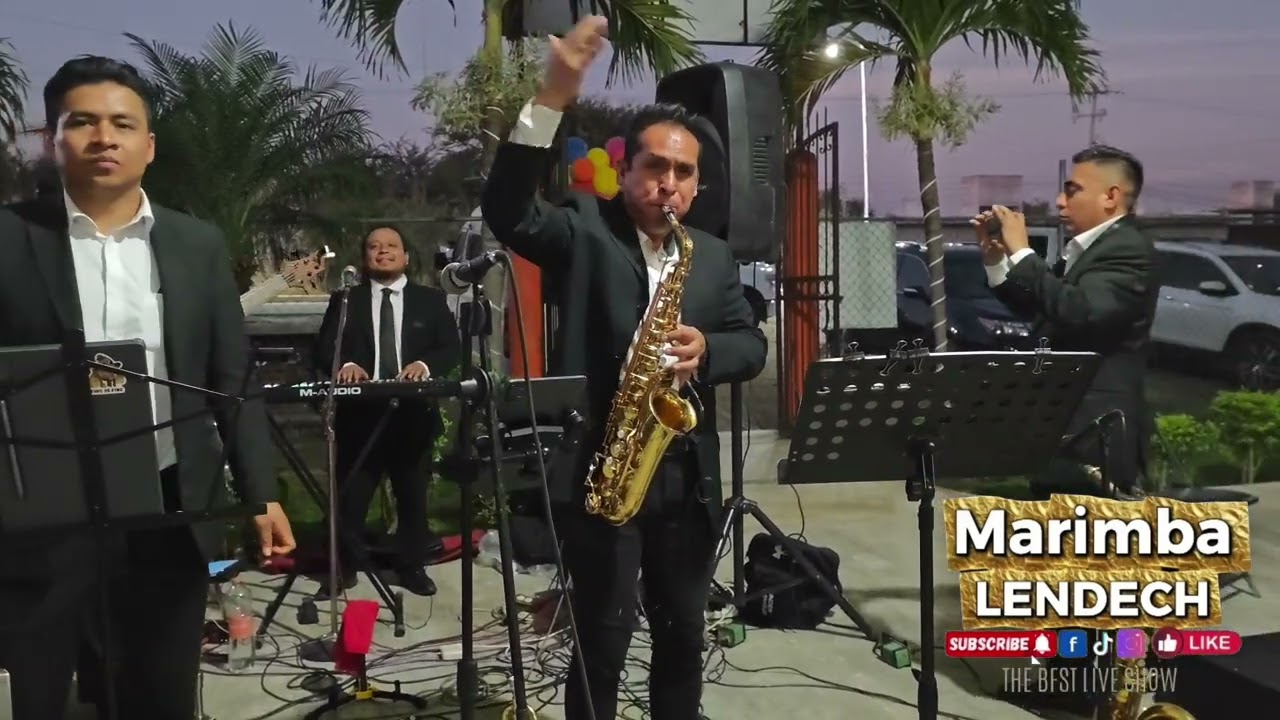 Jugo de piña Marimba Orquesta Lendech