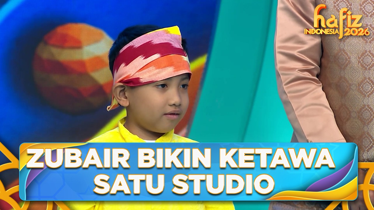 TERLALU SEMANGAT! Zubair Bikin Ketawa Satu Studio | HAFIZ INDONESIA 2026 | Eps 1 Part 6