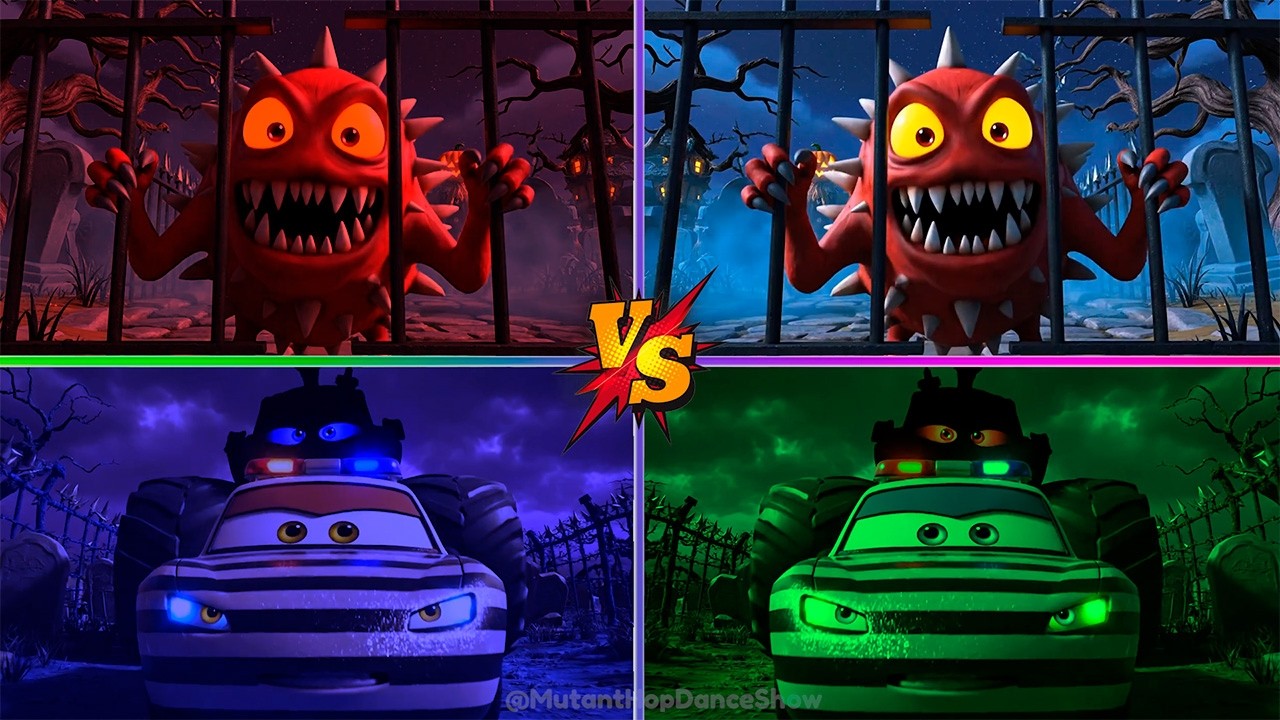 Lightning McQueen Eater Coffin Dance Song COVER #124 #LightningMcQueen #DisneyCars #CoffinDance