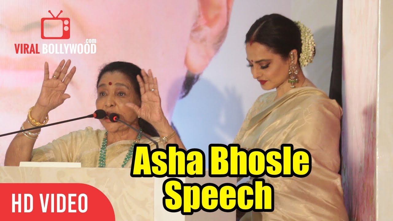 Asha Bhosle Gets 5th Yash Chopra Memorial Award | FULL Speech