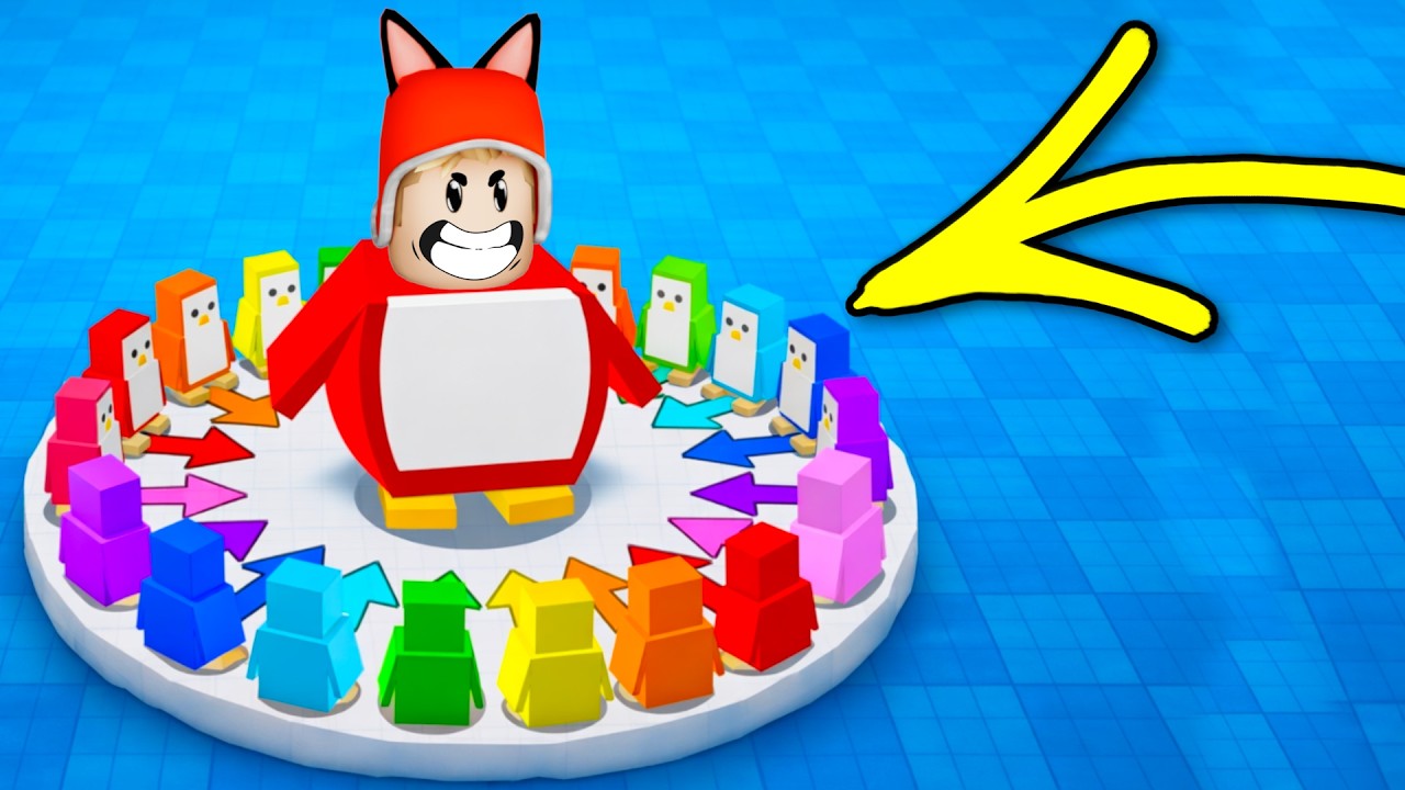 🐧 KILÖKTEM MINDENKIT A JÉGRŐL! 🤯