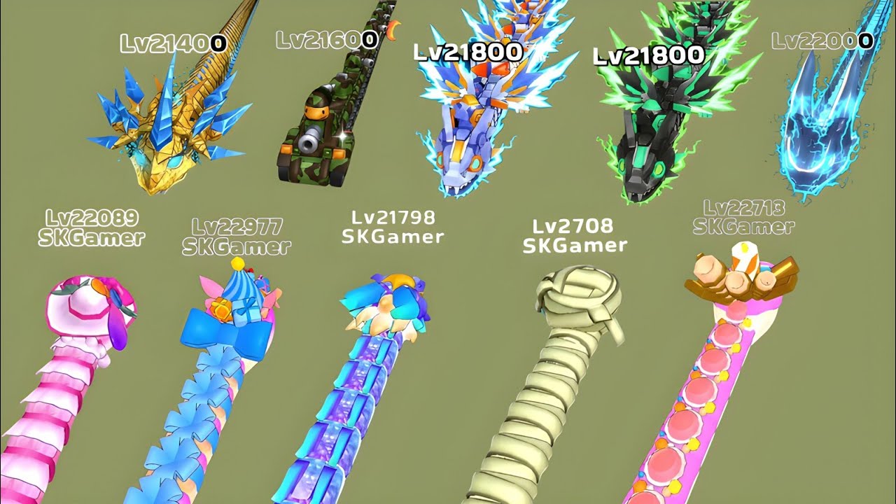 Snake Clash 🐍 INSANE IMPOSSIBLE LEVEL 21400 ➝ 22000!? 💀⚡🔥 Epic Boss Battles & 999% MAX Snake Power!