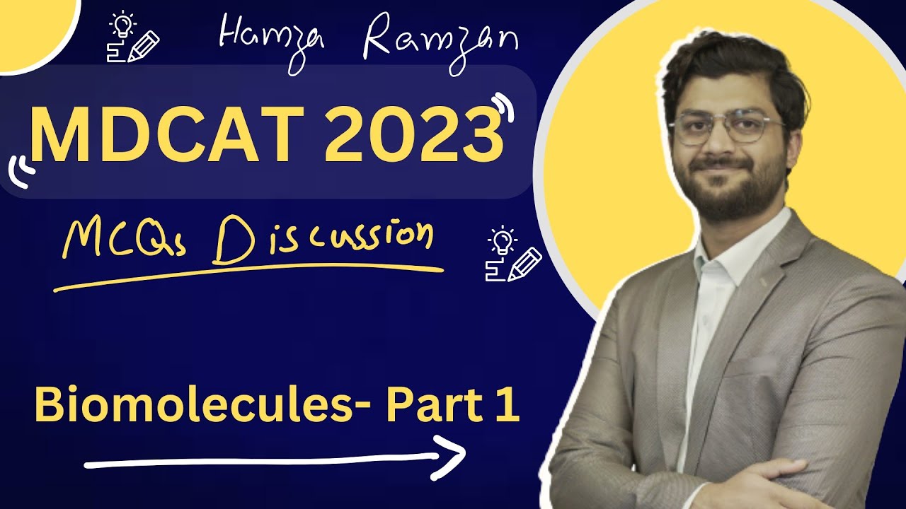 Biomolecules - Part 1 | KIPS Academy MDCAT MCQs Practice #mdcat #mdcat2023