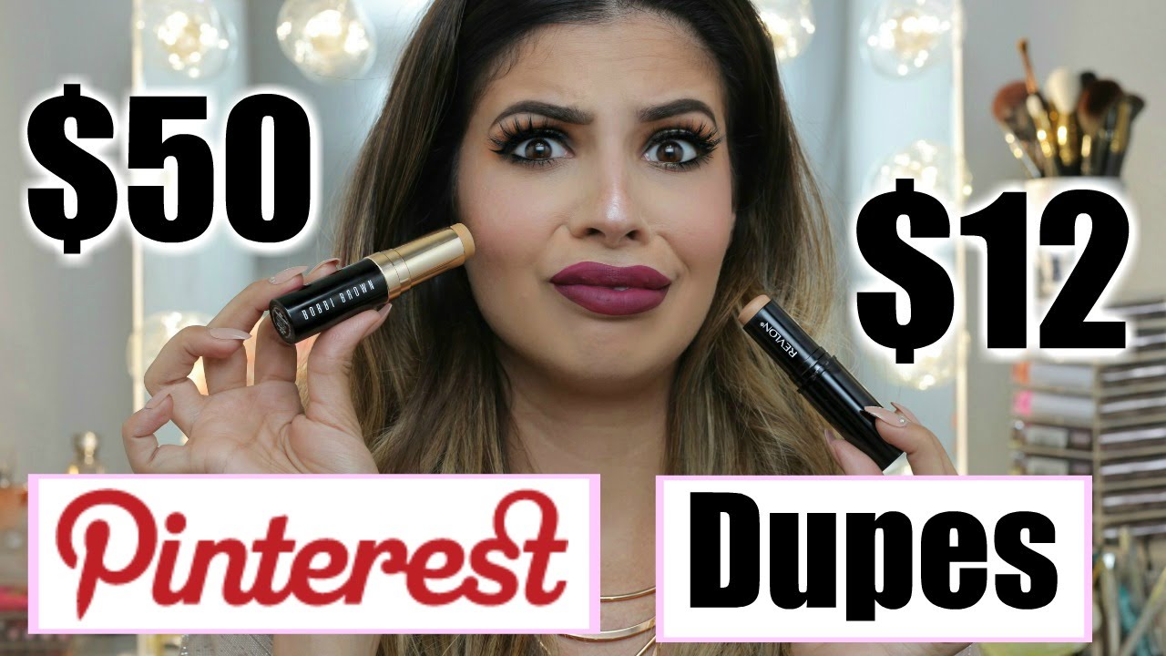 PINTEREST Makeup  Dupes TESTED! | Laura Lee