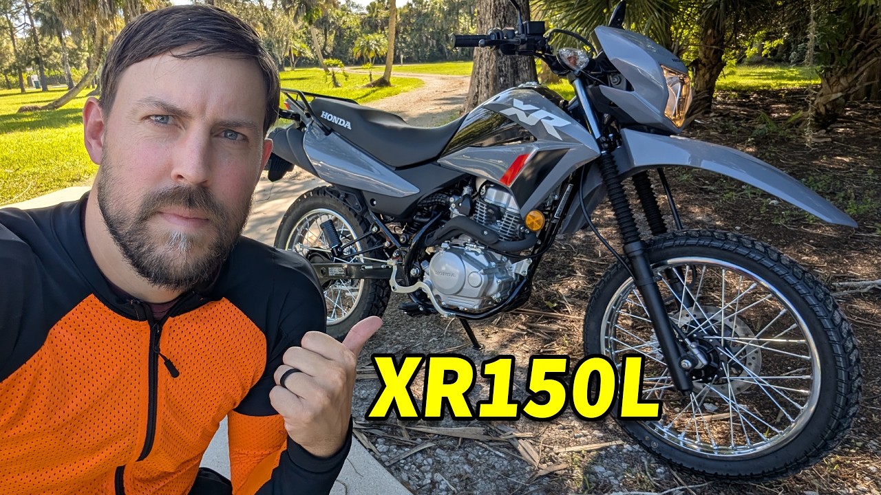 2025 Honda XR150L // First Ride on and off-road with Honda's thrifty dual sport
