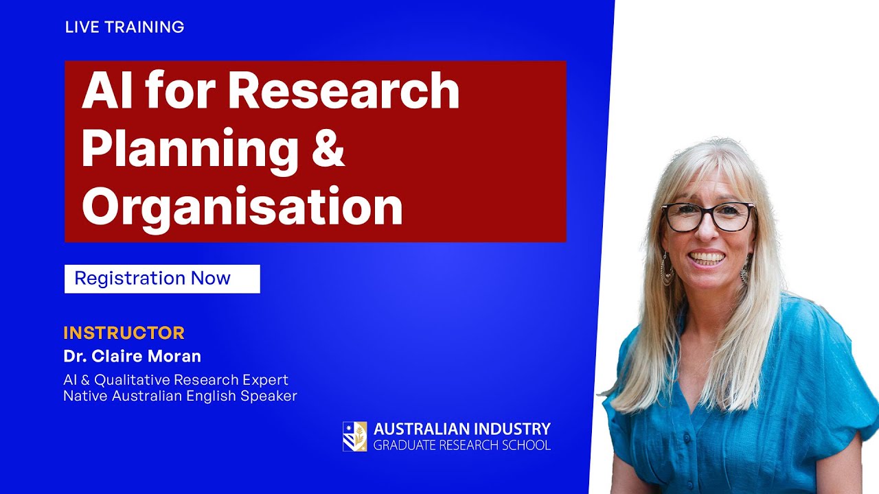 AI for Research Planning & Organisation | Practical Tools for Researchers-Claire Moran