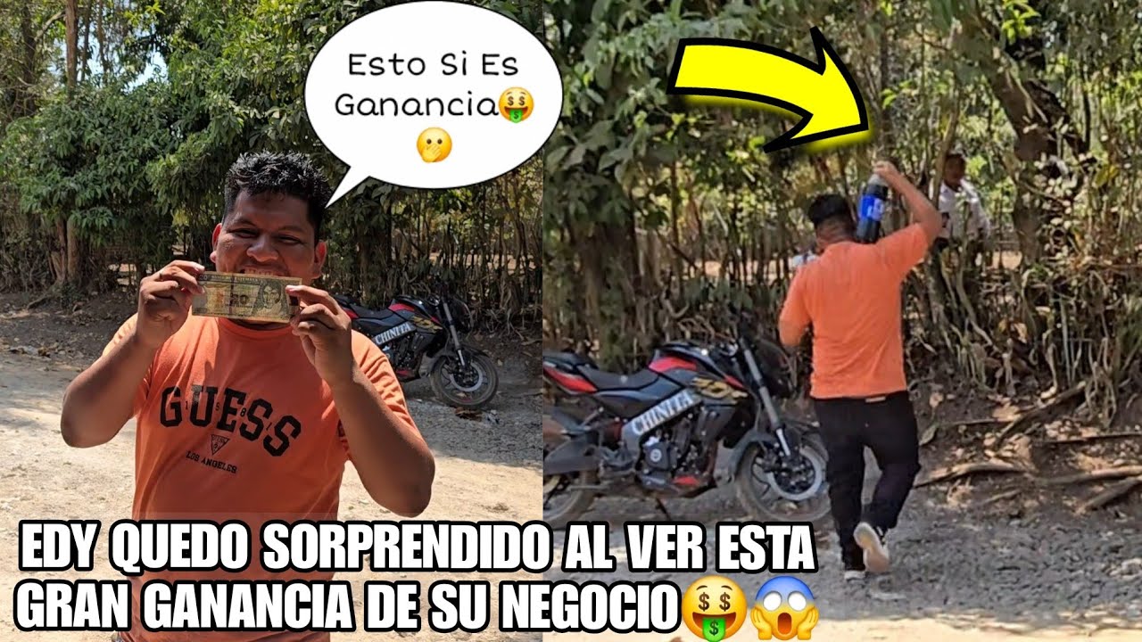 Hoy EDY Salio Alas Calles a Vender Su Producto De La Tienda y Esto Empezo a Ganar😱Te Sorprenderas🤑