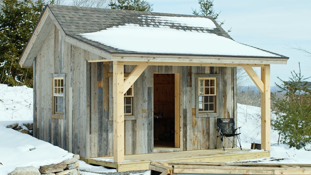 Trapper&rsquo;s Cabin Time Lapse + Tour | Timber Frame Cabin