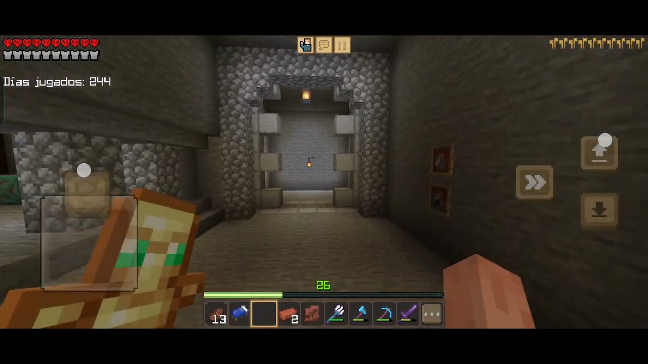 crafting and building gameplay 397. (dia 243 a 244). (muerte permanente).