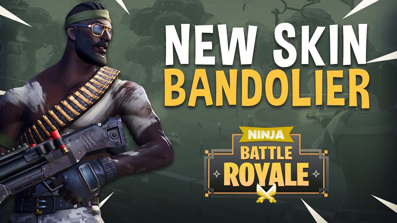 New Skin Bandolier!! - Fortnite Battle Royale Gameplay - Ninja