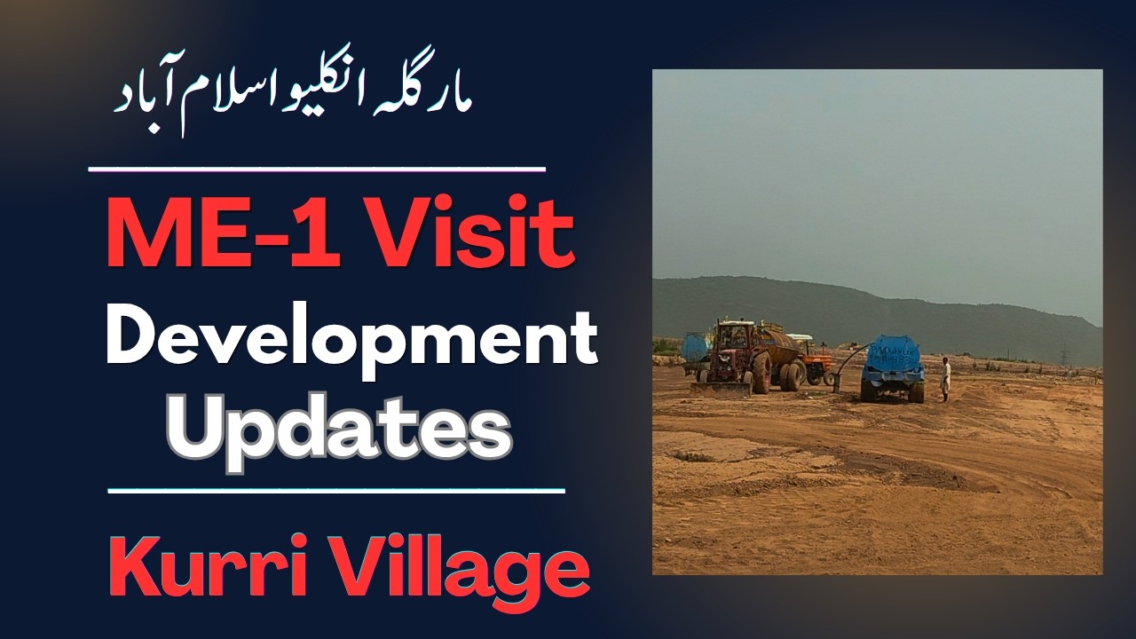 Margalla Enclave ME-1 Latest Visit 5 10 Marla Kurri Modle Village | @Nexus Estate TV |