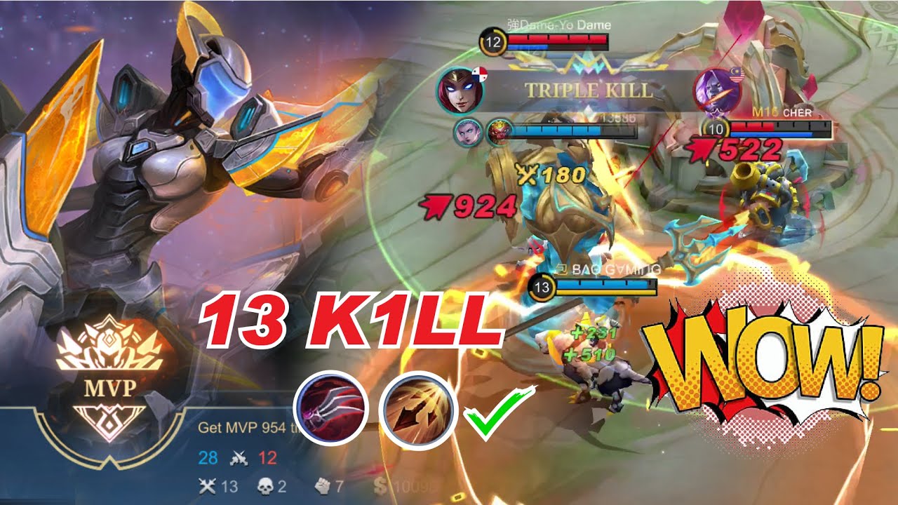 Irithel Spell Inspire Push it Easy 😍Best Build and Assassin Emblem Set 2023 MLBB