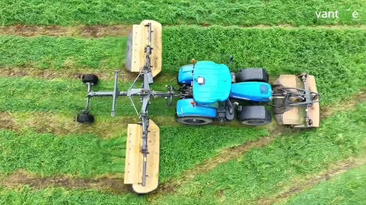 Mowing with Trimble Guidance