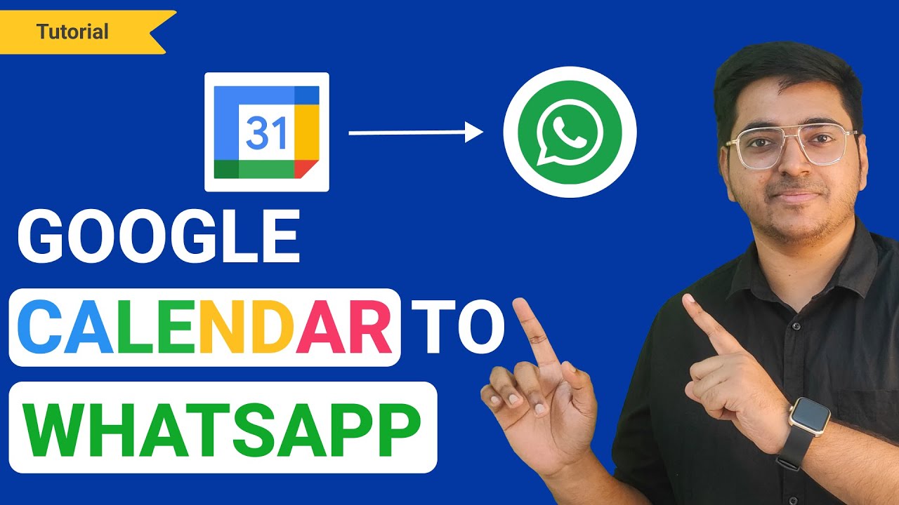 Получайте напоминания WhatsApp из событий Календаря Google &mdash; автоматизация из Календаря Google в WhatsApp