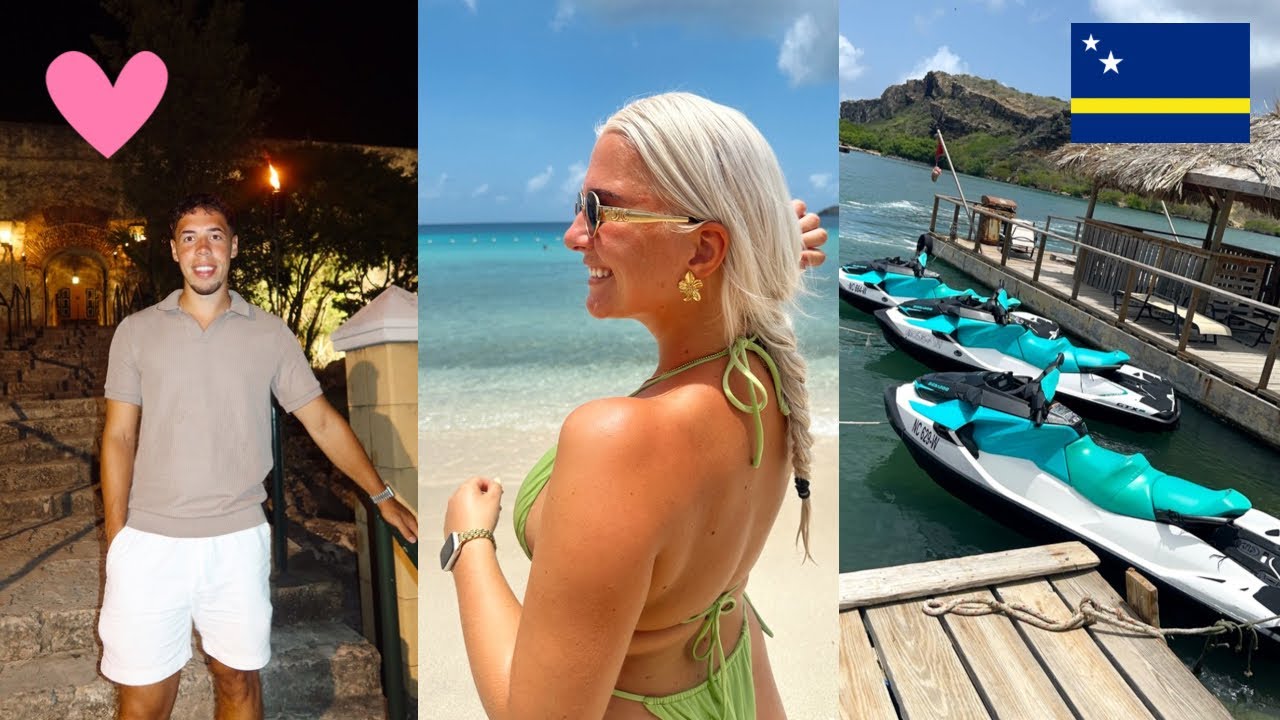 RAMON is jarig op CURACAO! 😍🇨🇼 JETSKI-EN!😱 Romantisch uiteten!💘🍴