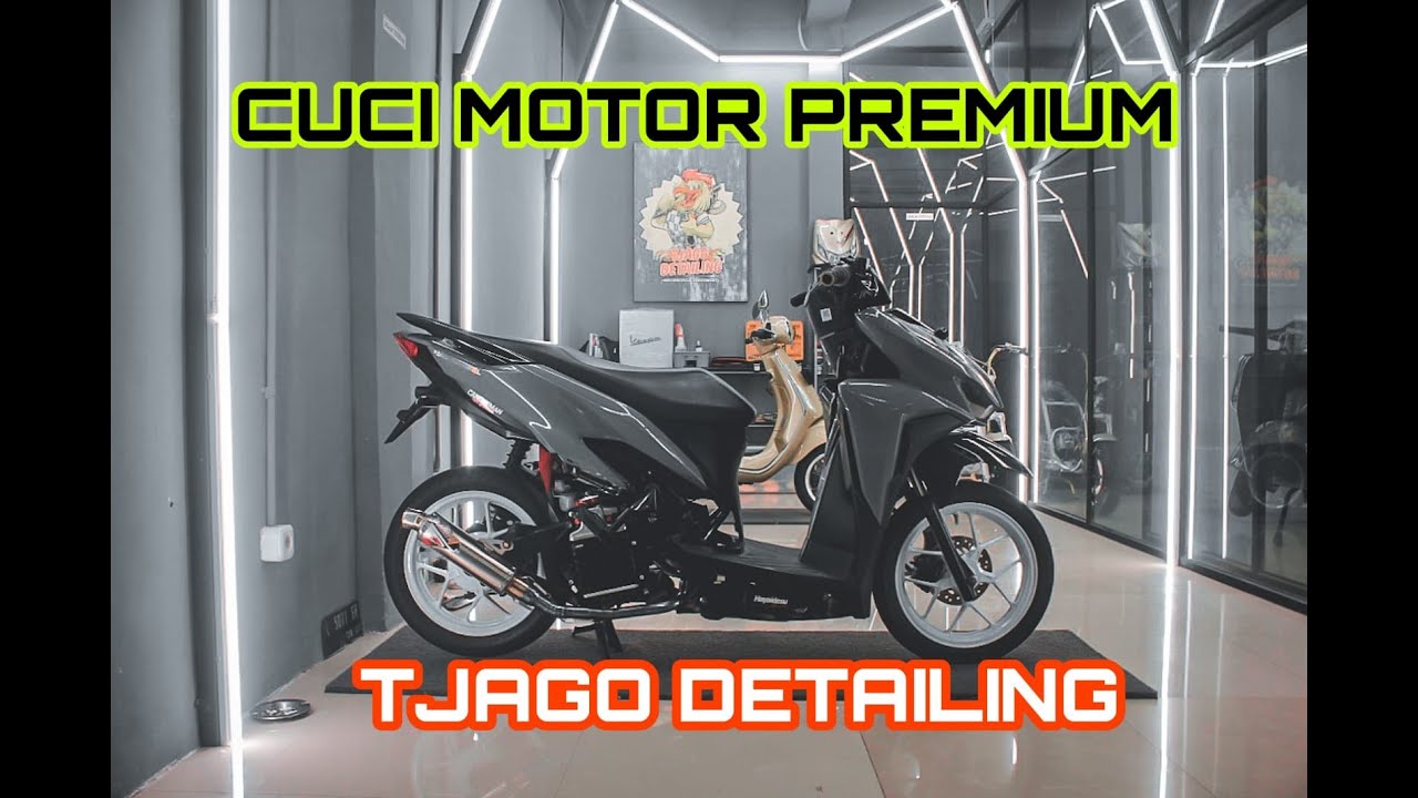 REVIEW CUCI MOTOR PREMIUM & WAX PREMIUM BY TJAGO DETAILING