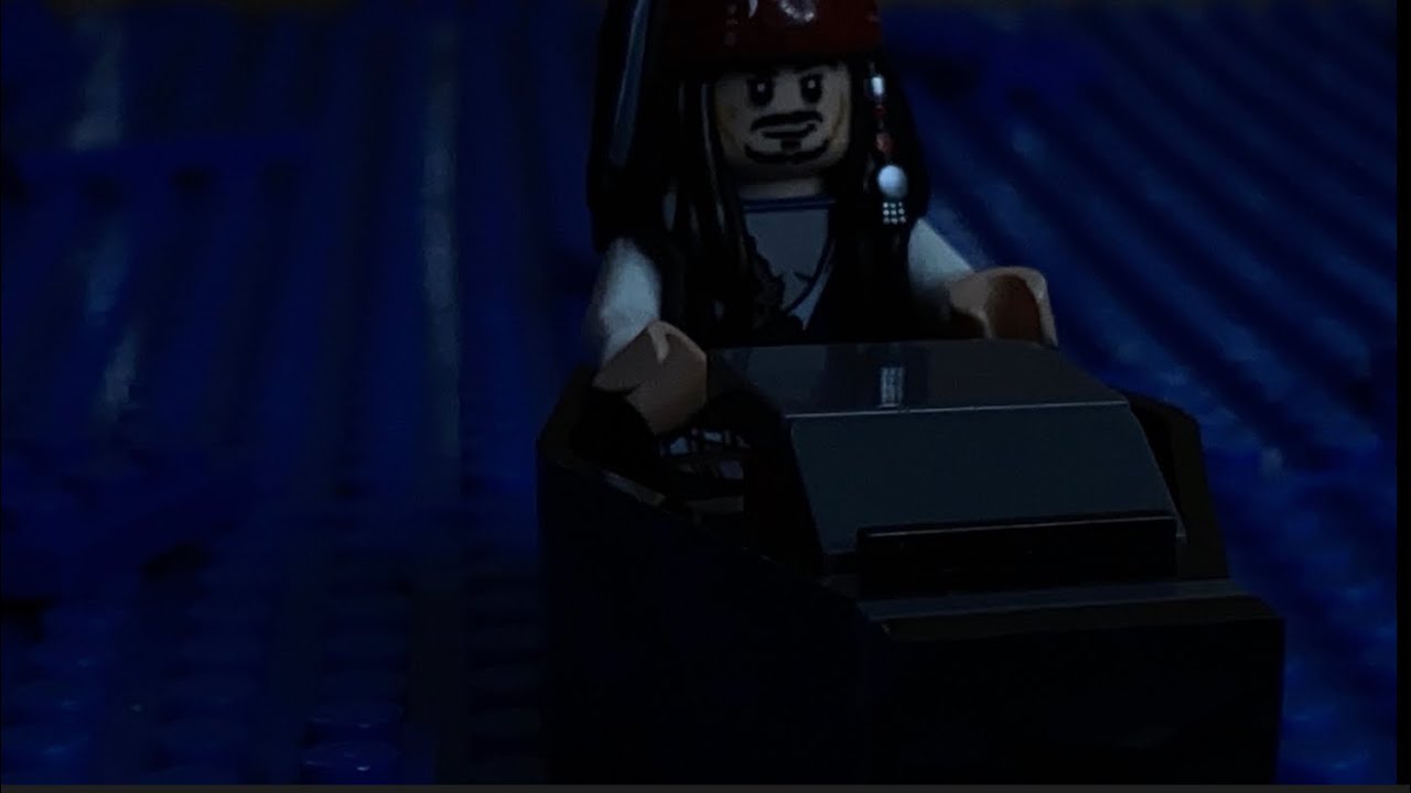 (Dead Man&rsquo;s Chest) Jack Sparrow coffin scene