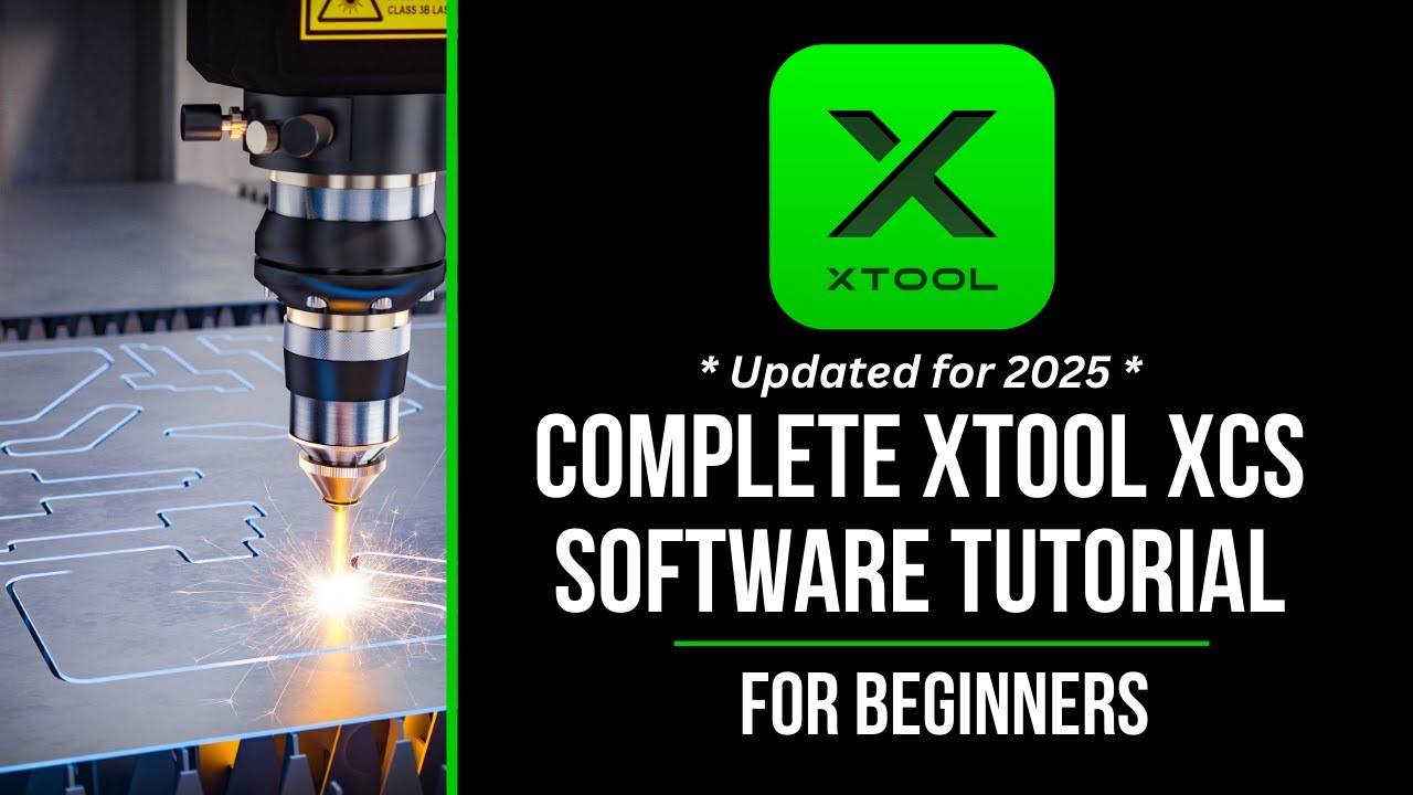 Программное обеспечение для лазерной гравировки xTool XCS — 2025. Полное пошаговое демонстрационн...