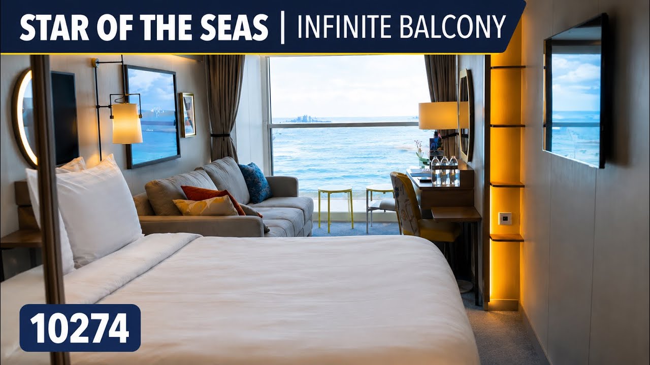 Star of the Seas Infinite Balcony Cabin Tour | Is It Worth It?
