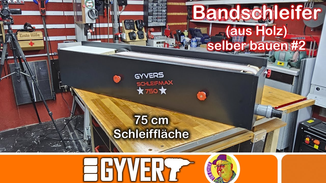 Bandschleifer aus Holz selber bauen. Diy Wooden Belt Sander: How To Build Your Own