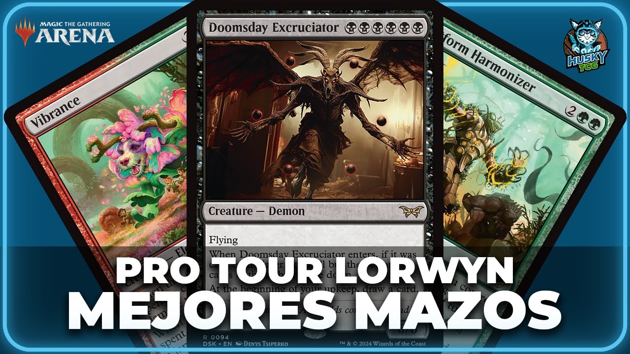 🐺 Los MAZOS MÁS GUAPOS del PRO TOUR LORWYN ECLIPSED | Magic en Español