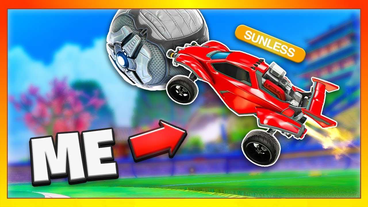 Я притворился Санлессом на его собственном турнире Rocket League