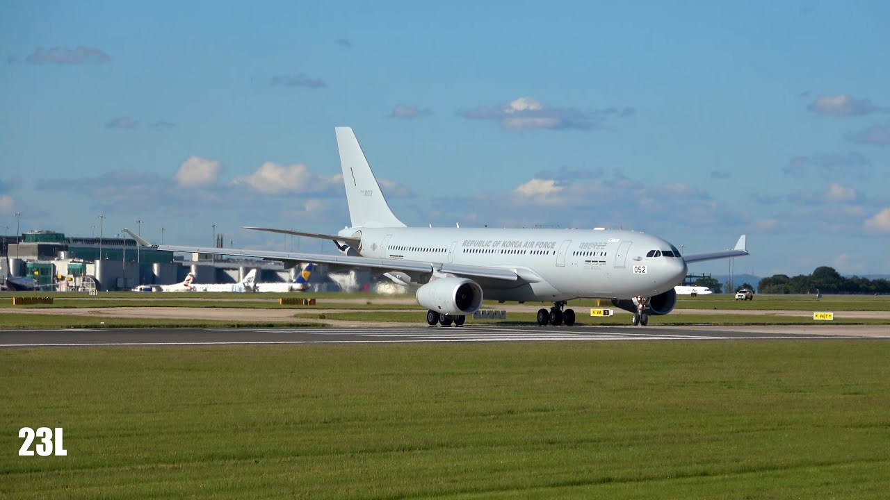 Republic Of Korea Air Force A330 MRTT052 Takeoff Manchester 21/06/2019