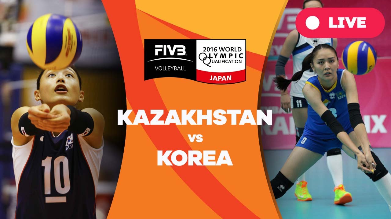 Kazakhstan v Korea - 2016 Women's World Olympic Qualification Tournament