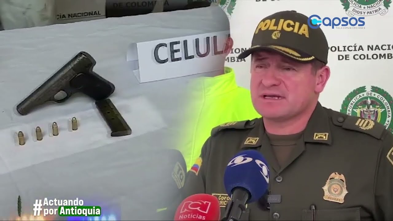 Policía Antioquia confirmó diversas capturas en los Municipios de Yarumal y San José de la Montaña