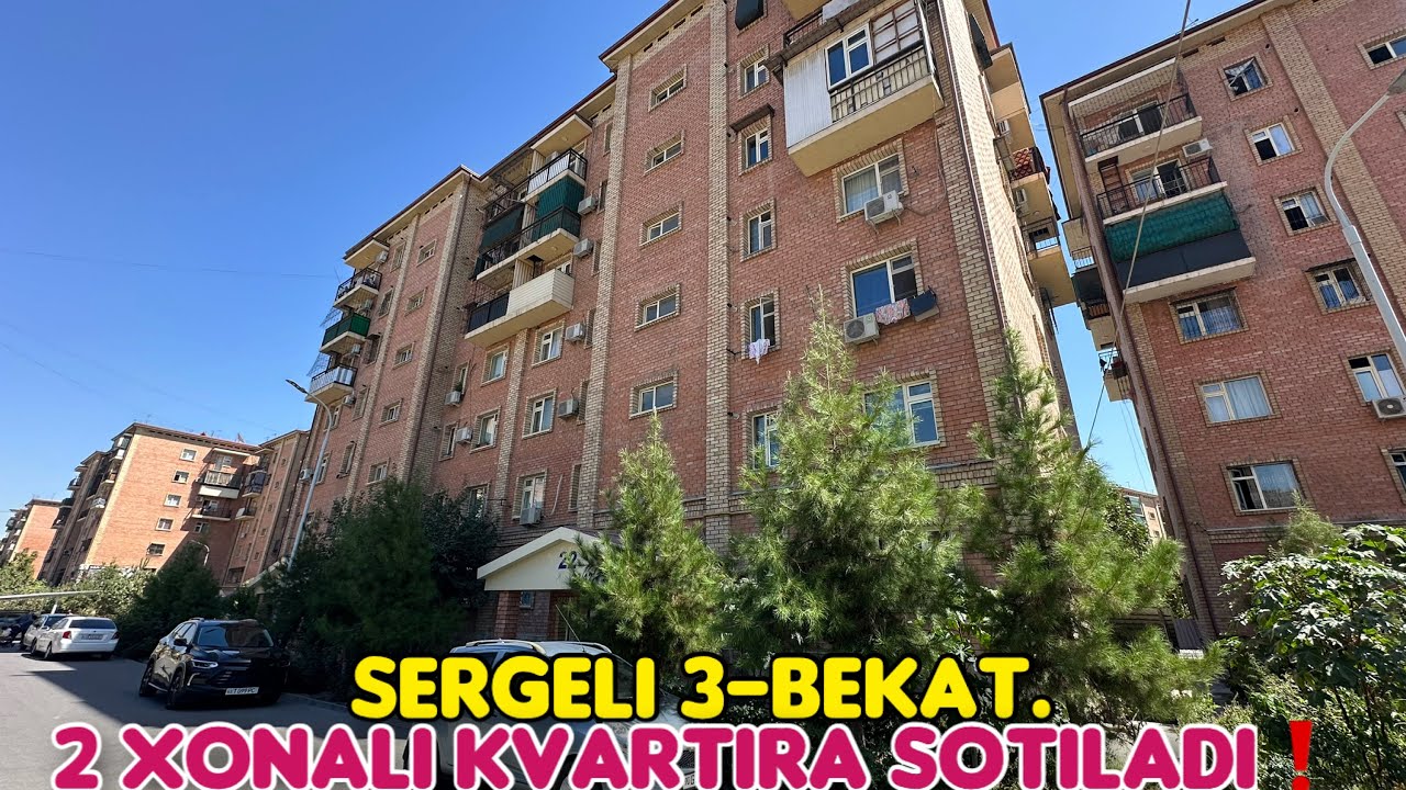 СЕРГЕЛИ МЕТРО ЯКИНИДАН 2 ХОНАЛИ АРЗОН КВАРТИРА СОТИЛАДИ.