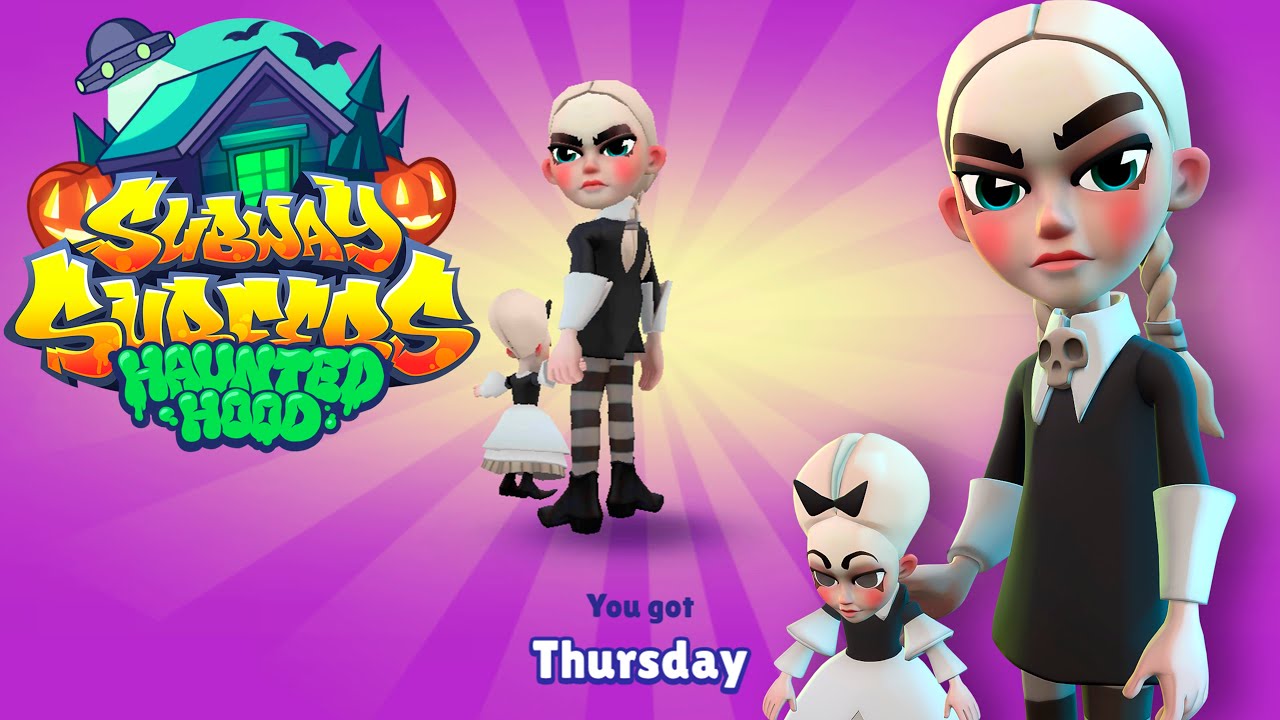 SUBWAY SURFERS HAUNTED HOOD 2024 : UNLOCKING THURSDAY