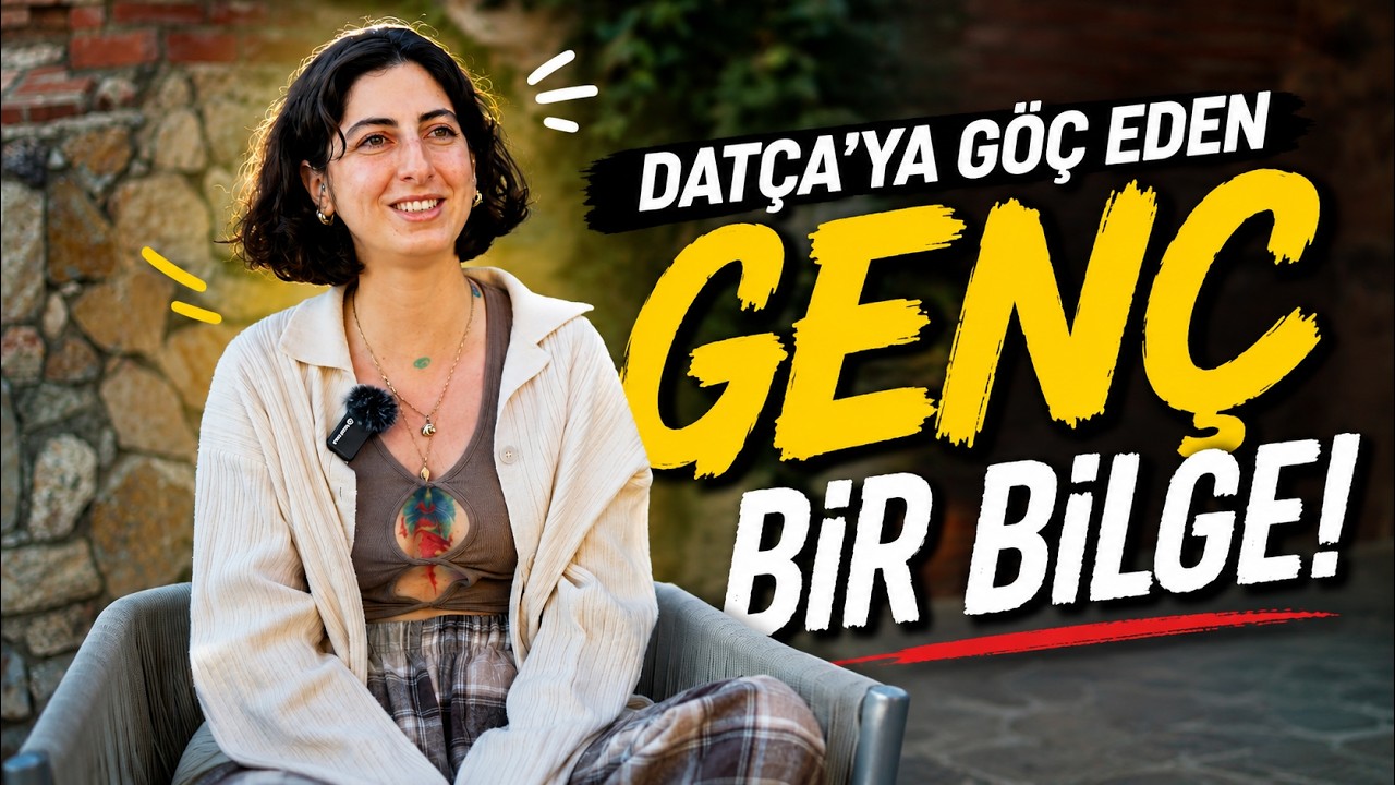 Datça'ya Göç Eden Genç Bir Bilge! Damla Demir. Kendini Çocuklara Adamış Bir Sanatçı!