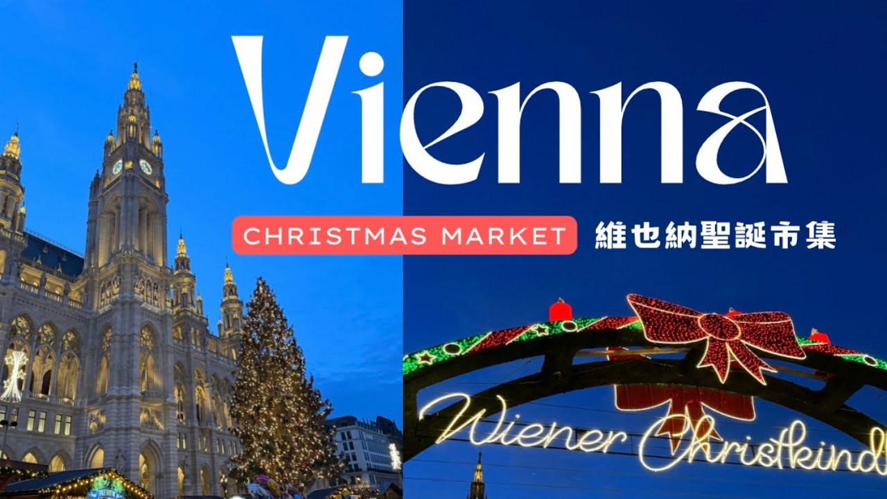 維也納🇦🇹聖誕市集超級美又有質感🎅🔔｜空服外站日常