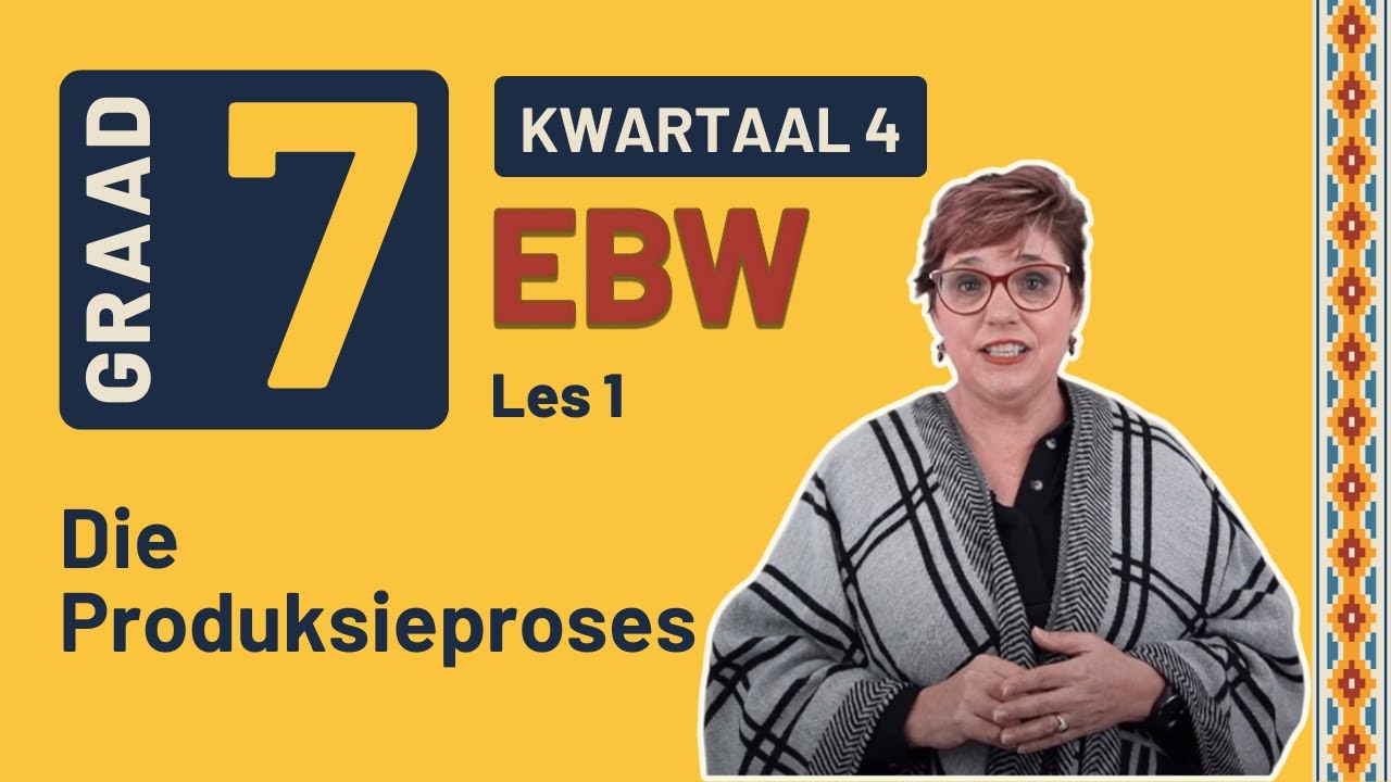 Gr7 EBW: Eko. & Entr. | Kwartaal 4 Les 1 | Die Produksieproses