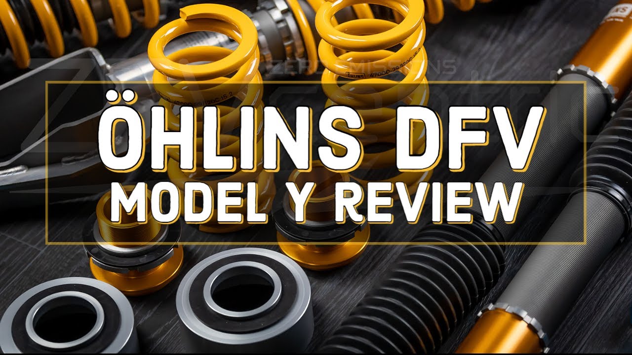 Установка Tesla Model Y Öhlins и ЧЕСТНЫЙ обзор детали № TES MU00S1